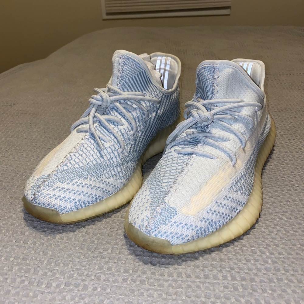 Yeezy Boost 350 v2 cloud white- non reflective, men’s size 12